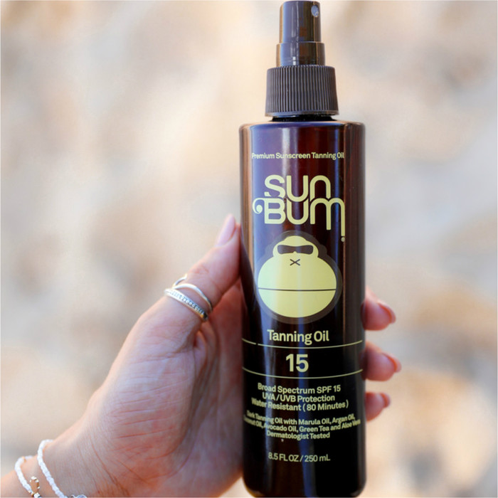 2024 Sun Bum SPF 15 Sunscreen Tanning Oil 250ml SB322432